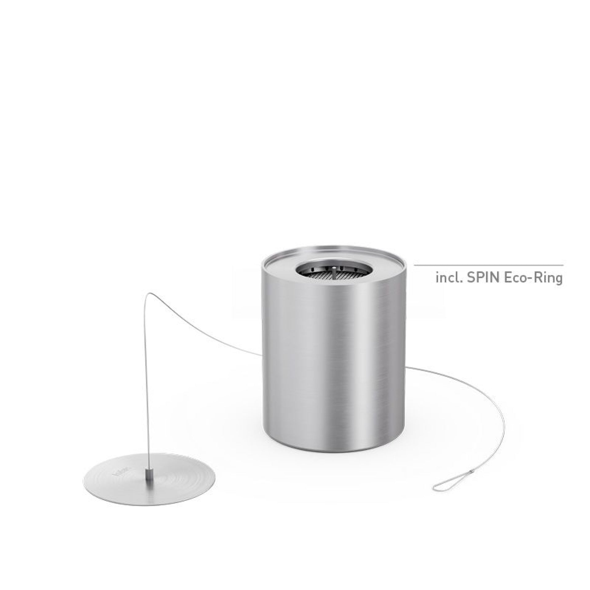 höfats - SPIN 900 Bio-Burner mit Eco-Ring und Löschdeckel