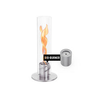SPIN 1200 Tischfeuer in silber/gebürsteter Edelstahl