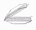Napoleon flexibler Grillkorb