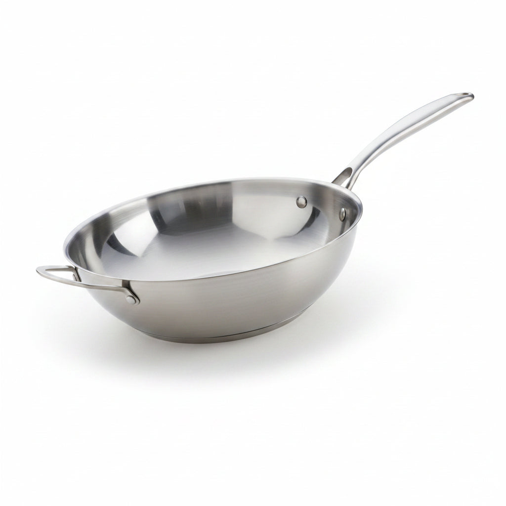 Napoleon Edelstahl Wok 12" (30 cm)