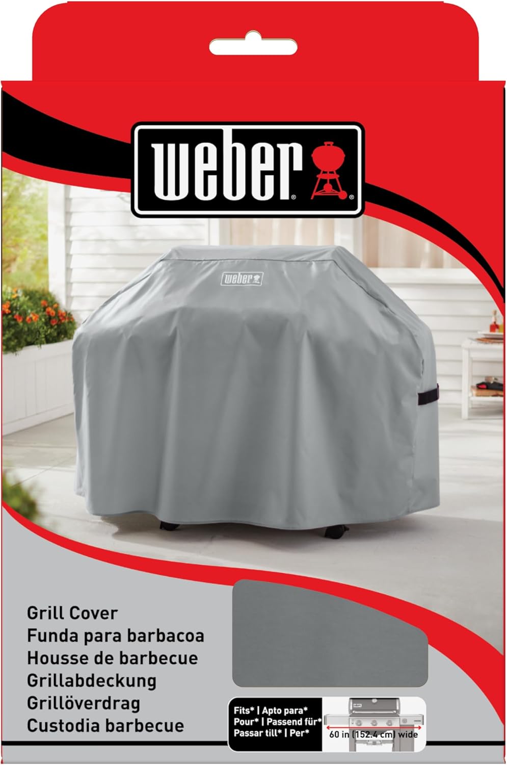 Abdeckhaube Für die meisten Gasgrills mit einer Breite von bis zu 152 cm