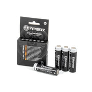 Petromax - LM500 Wiederaufladbare Li-Ion Akkus 18650 – 3,6 V, 3450 mAh - 4er-Pack