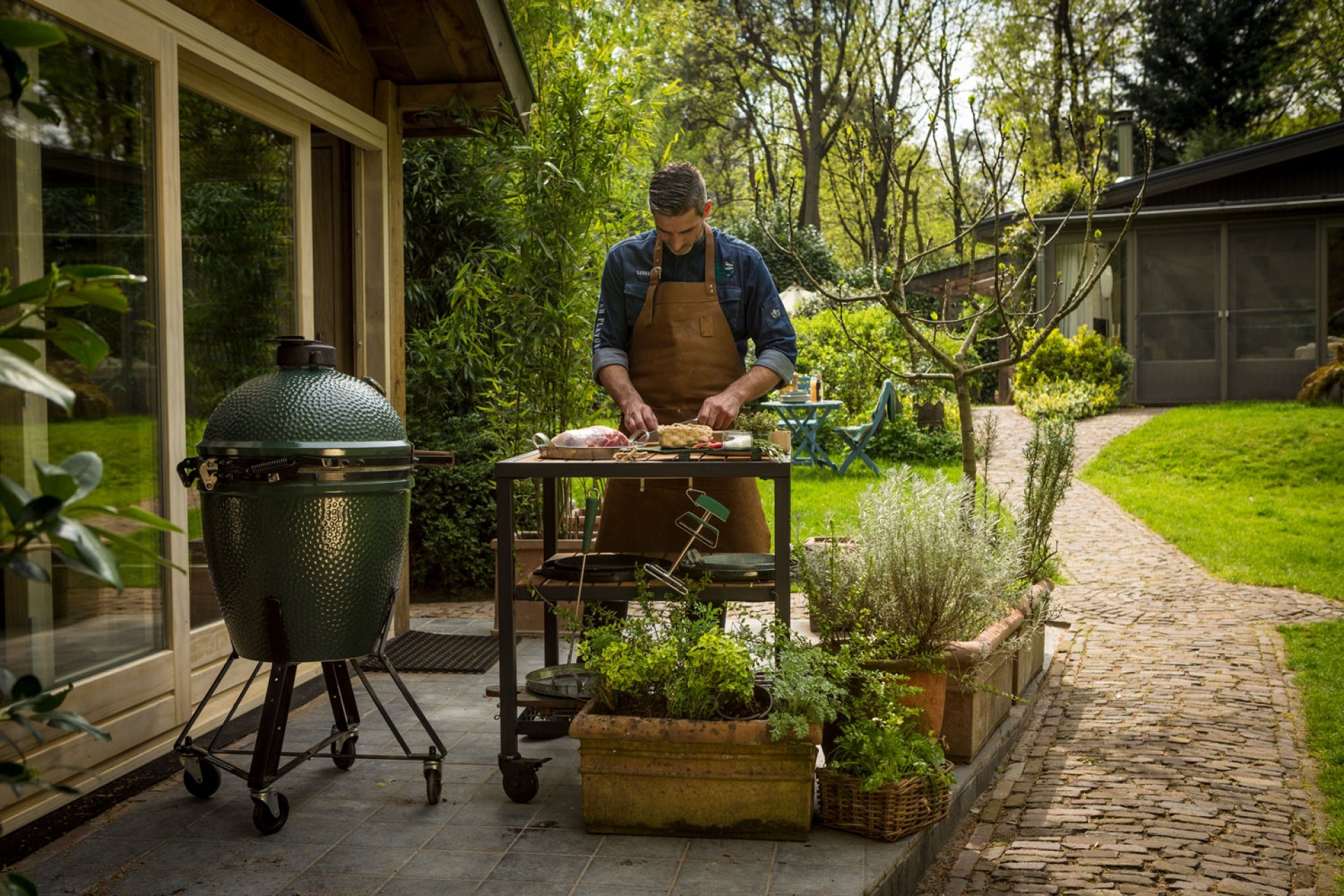 Big Green Egg Modul Erweiterungsrahmen