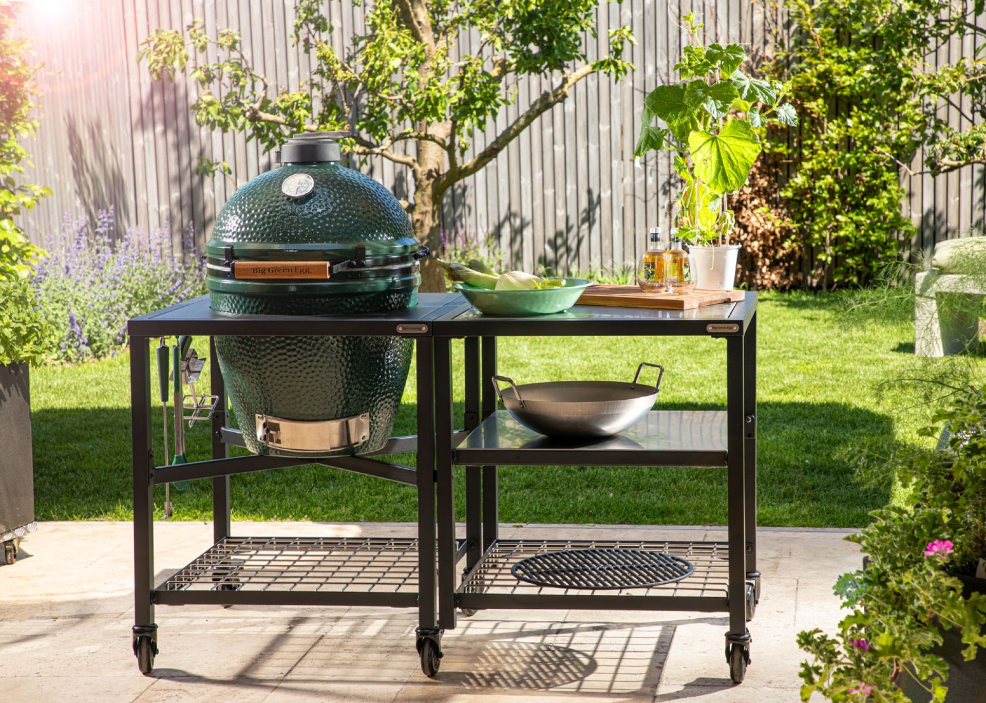 Big Green Egg  Edelstahlgitter Einsatz für Module