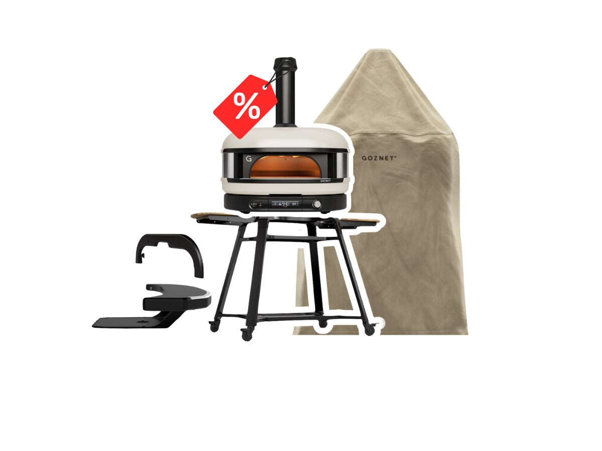 Gozney Dome Gen 2.0 XL Creme -Ofen-Set inkl. Gestell_ Lebensieschoen in Waldkirchen