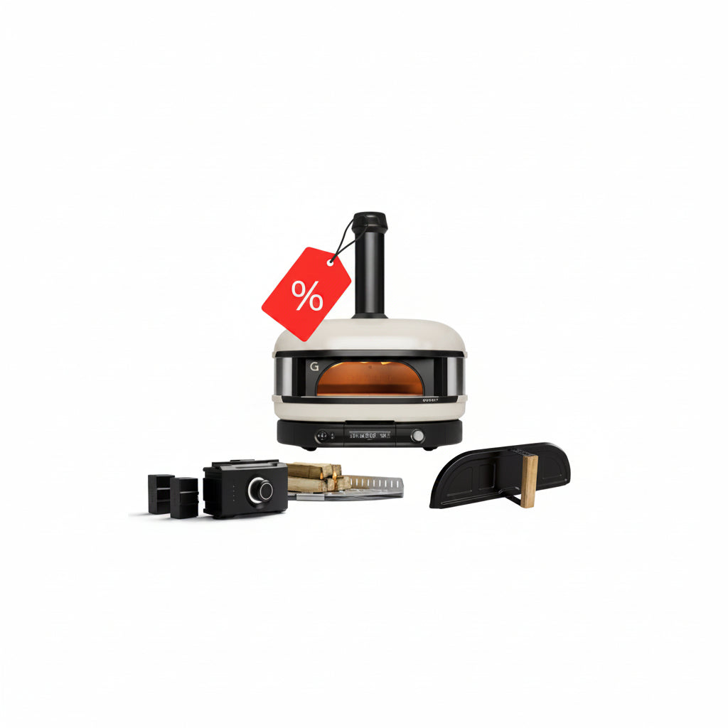 Gozney Dome Gen 2.0 creme -Woodfire Set bei Lebensieschone in Waldkirchen