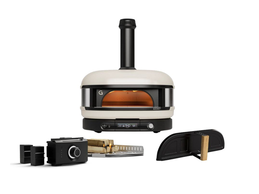 Gozney Dome Gen 2.0 creme -Woodfire Set bei Lebensieschone in Waldkirchen