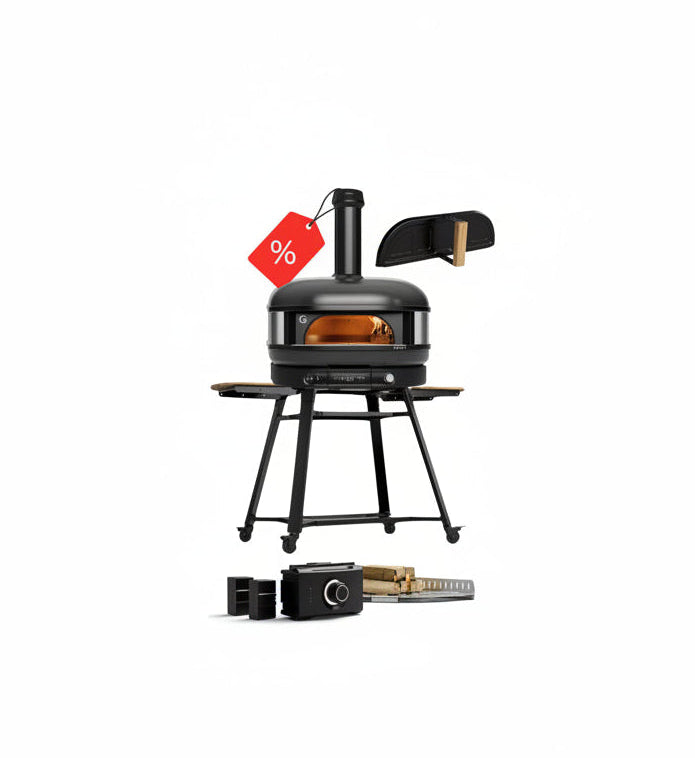 Gozney Dome XL Gen 2.0 Black Off | Woodfire Set inkl. Gestell
