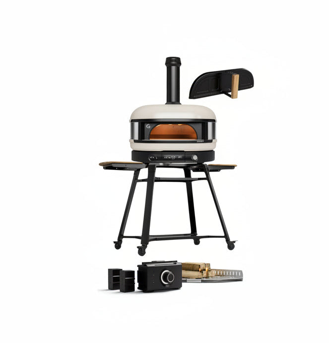 Gozney Dome XL Gen 2.0 creme _ Woodfire Set inkl. Gestell_ bei lebensieschoen in Waldkirchen