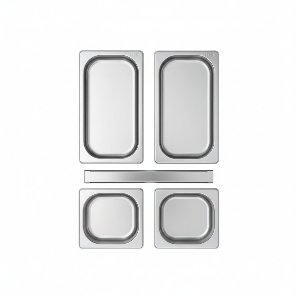 Miele OrgManager / Gar-Lagerschalen Set fuer Schubladender Groesse S