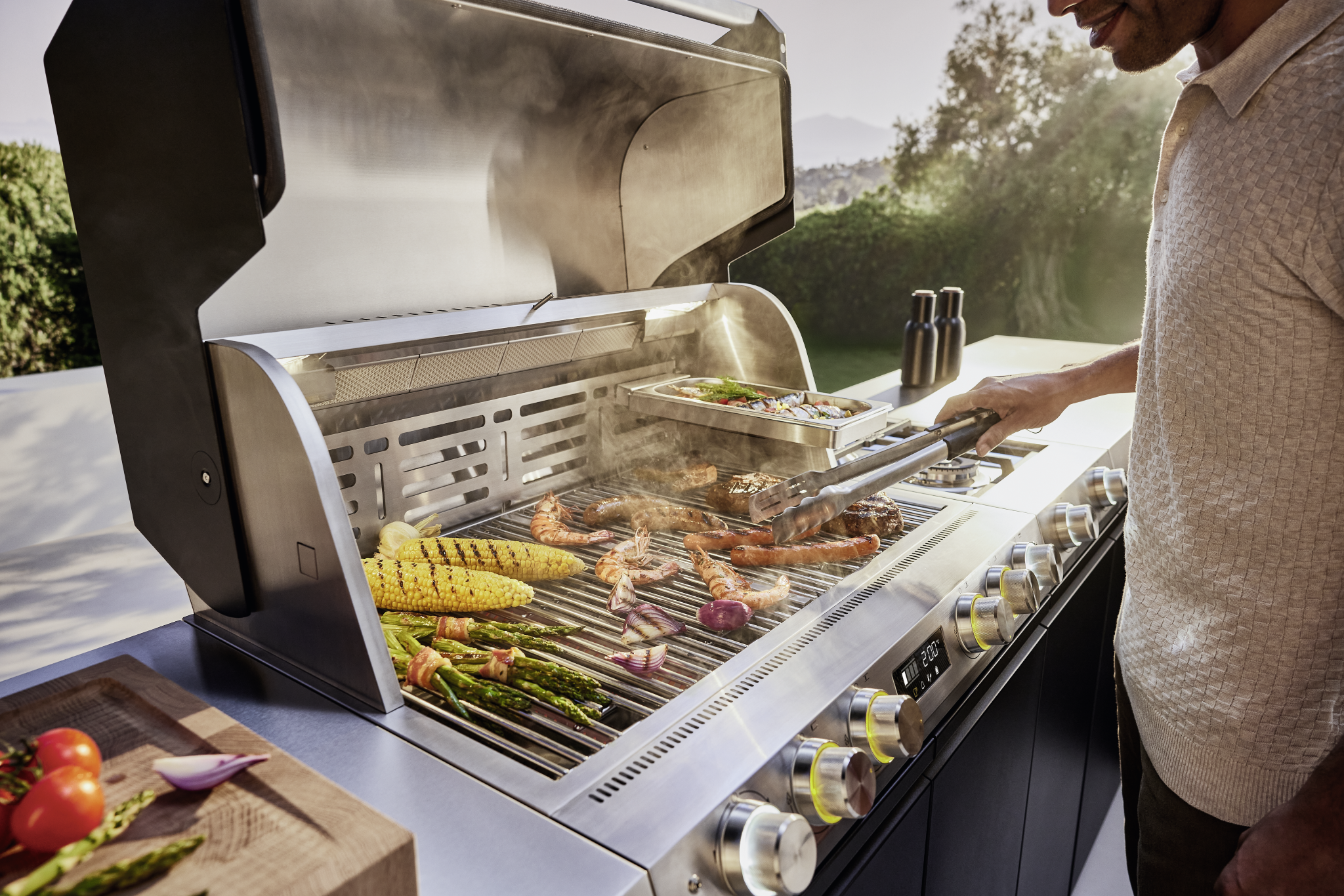 Miele Dreams Outdoor-Küche - Gasgrill - Fire Pro