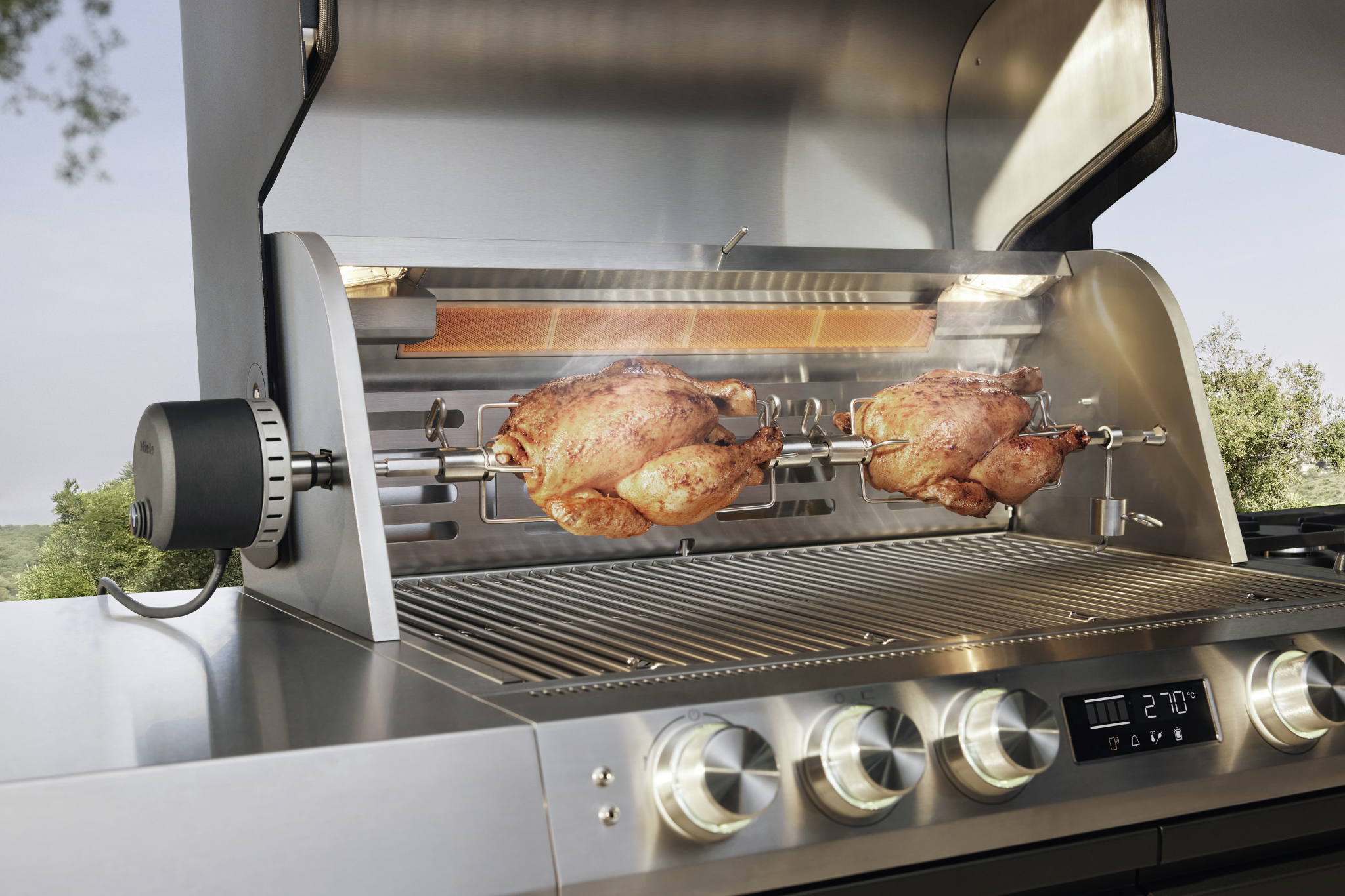 Miele Dreams Outdoor-Küche - Gasgrill - Fire Pro