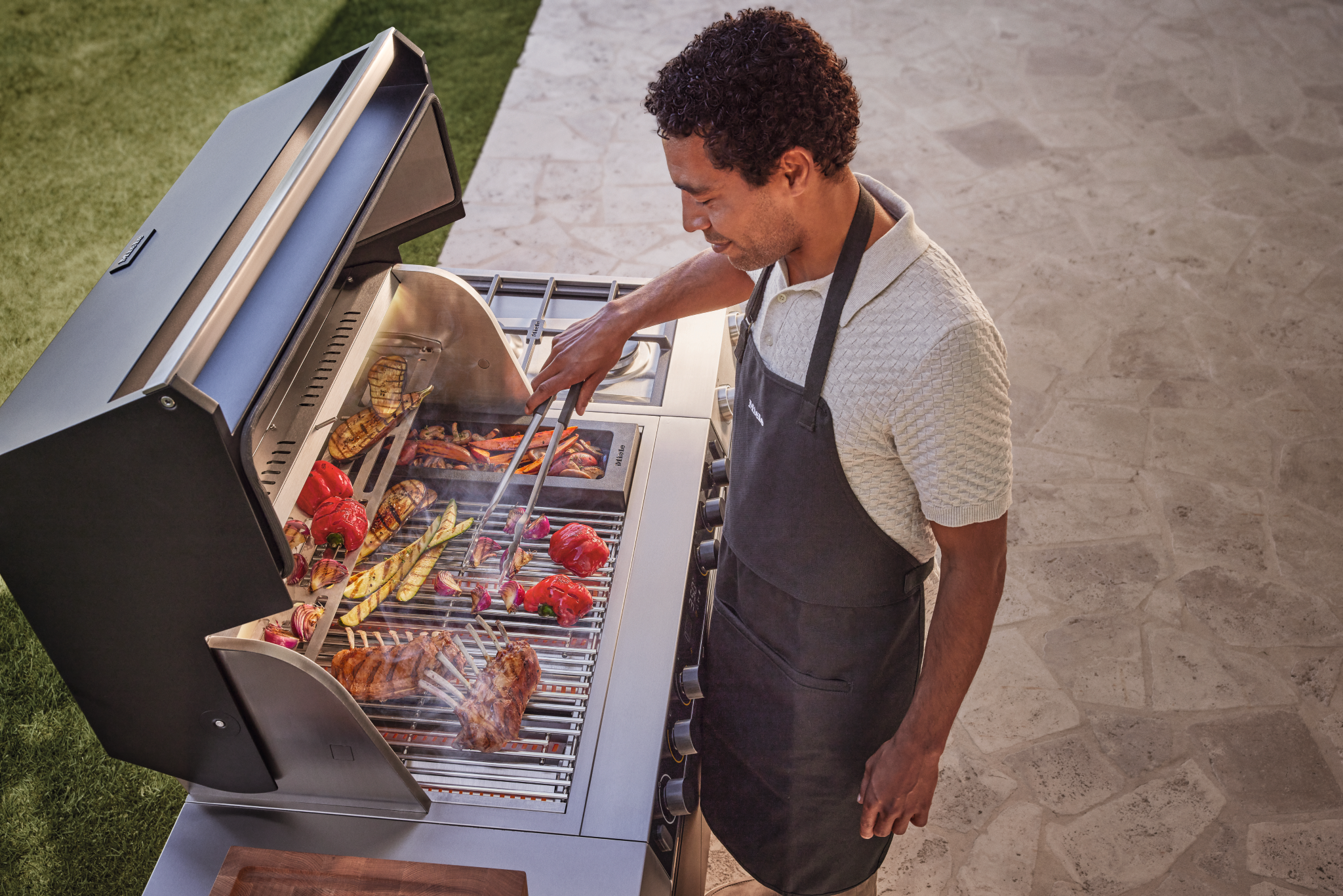 Miele Dreams Outdoor-Küche - Gasgrill - Fire Pro