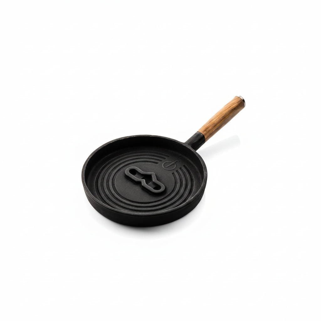 Montargo Servierpfanne Forged Churrasco detail ansicht