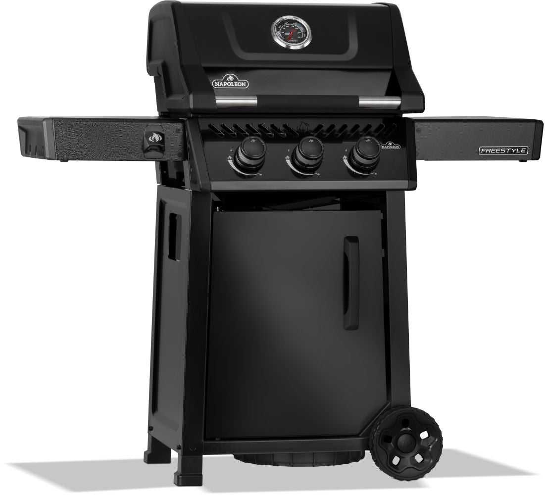 Napoleon Freestyle 365  Graphit-Grau – Kompakter Gasgrill mit 3 Hauptbrennern