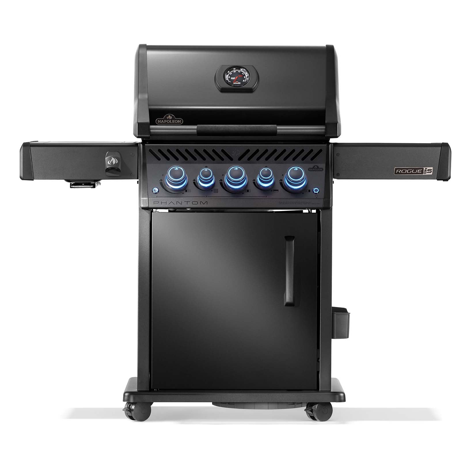 Napoleon Phantom Rogue® SE 425 RSIB, Mattschwarz mit SIZZLE ZONE™ & Heckbrenner