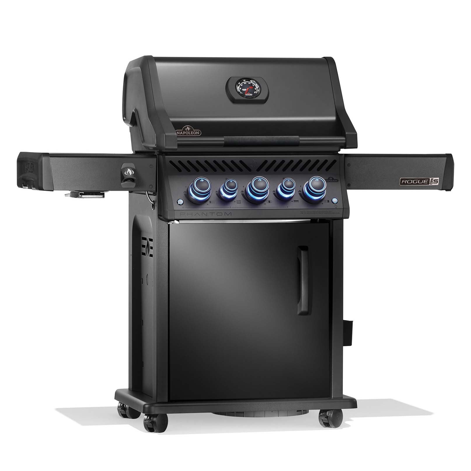 Napoleon Phantom Rogue® SE 425 RSIB, Mattschwarz mit SIZZLE ZONE™ & Heckbrenner
