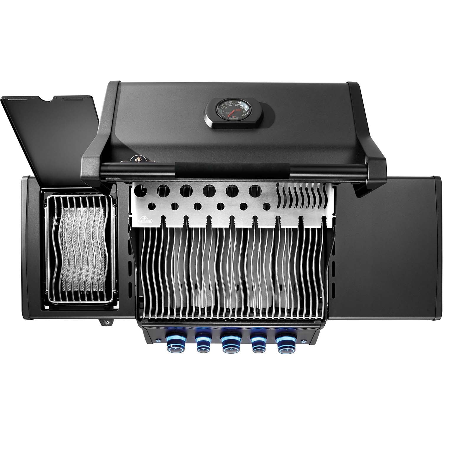 Napoleon Phantom Rogue® SE 425 RSIB, Mattschwarz mit SIZZLE ZONE™ & Heckbrenner