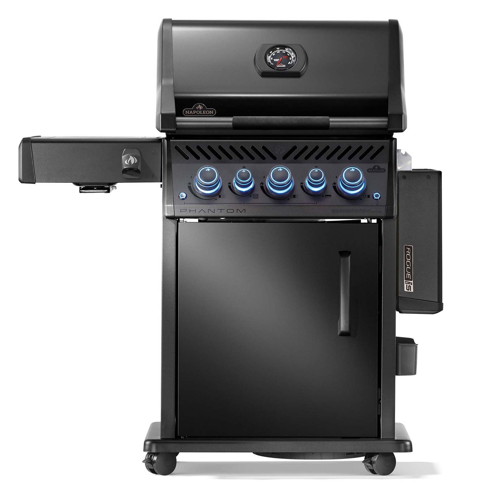 Napoleon Phantom Rogue® SE 425 RSIB, Mattschwarz mit SIZZLE ZONE™ & Heckbrenner
