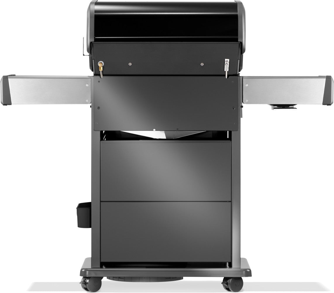 Napoleon Rogue PRO-S 425 RSIB  Schwarz – Inkl. Edelstahl-Drehspieß, SIZZLE ZONE  Heckbrenner_