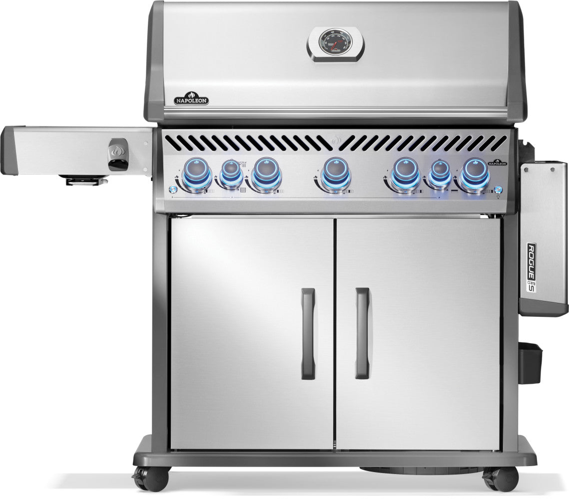Napoleon Rogue PRO-S 625 RSIB _ Edelstahl – 5 Hauptbrenner, SIZZLE ZONE Heckbrenner