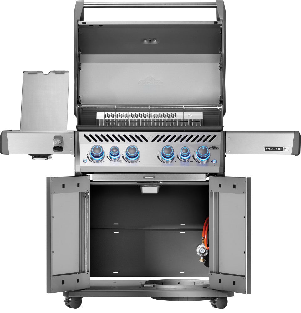 Napoleon Rogue PRO-S 525 RSIB, Edelstahl mit 4 Brennern, SIZZLE ZONE & Heckbrenner
