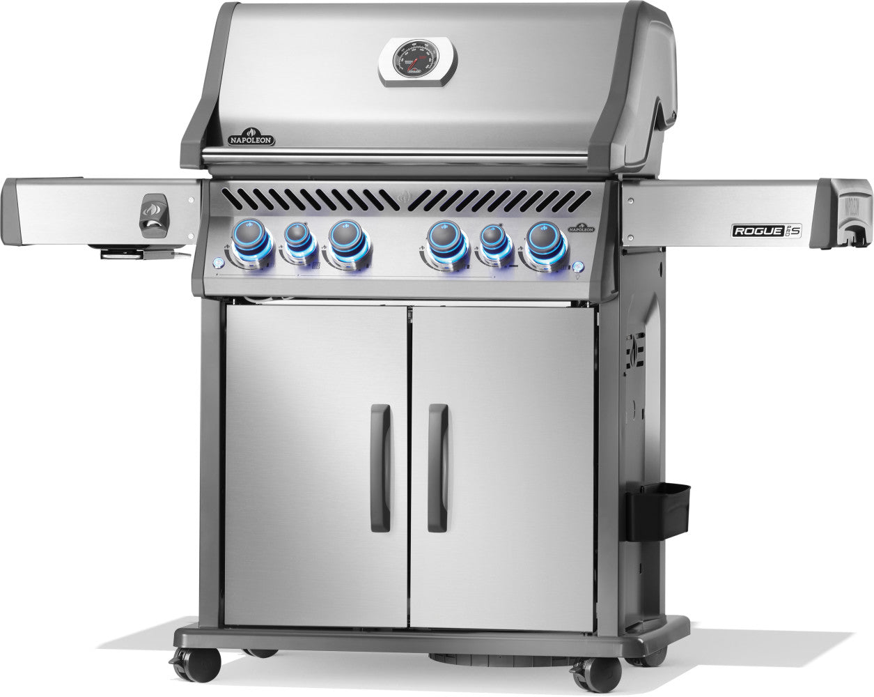 Napoleon Rogue PRO-S 525 RSIB, Edelstahl mit 4 Brennern, SIZZLE ZONE & Heckbrenner