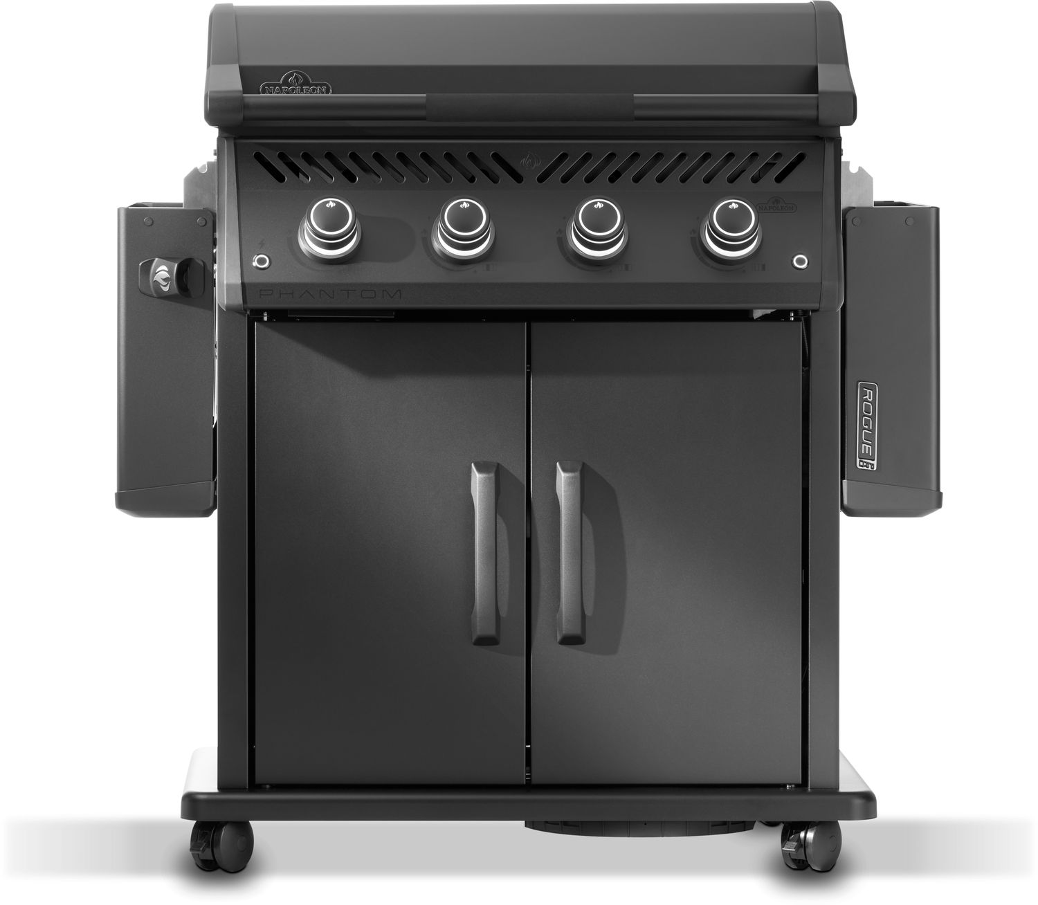 Napoleon Rogue PRO Phantom 30, Mattschwarz | Plancha Gasgrill | Sizzle Zone