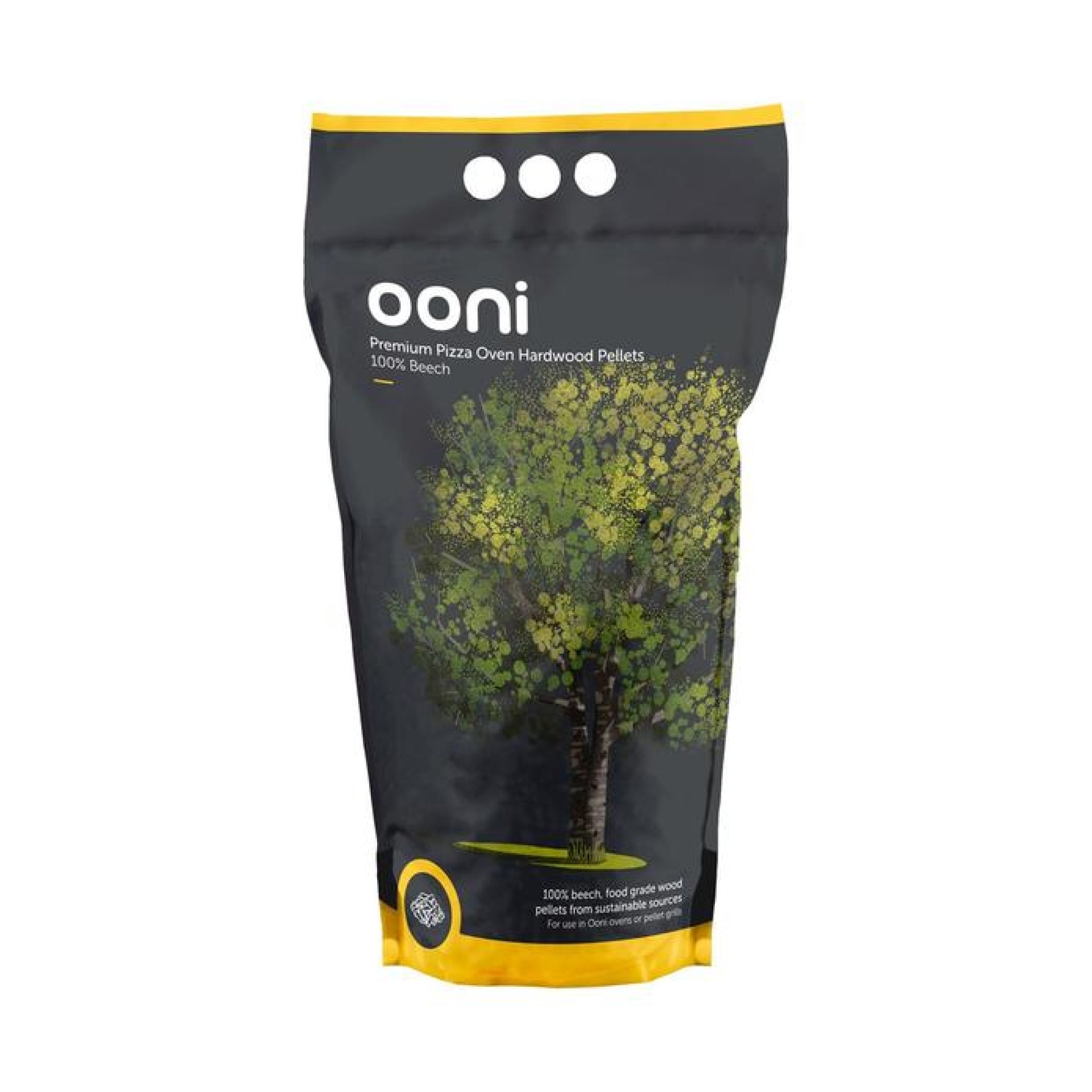 Ooni Premium Hartholzpellets 3 kg | 100% Eiche für Fyra & Karu