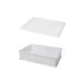 Genus Dei italienische Pizzaballen-Box Set (40x30cm, stapelbar) incl. Deckel