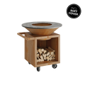 OFYR Classic Storage Corten 100 PRO Feuerplattengrill – Mobil & Skulptural
