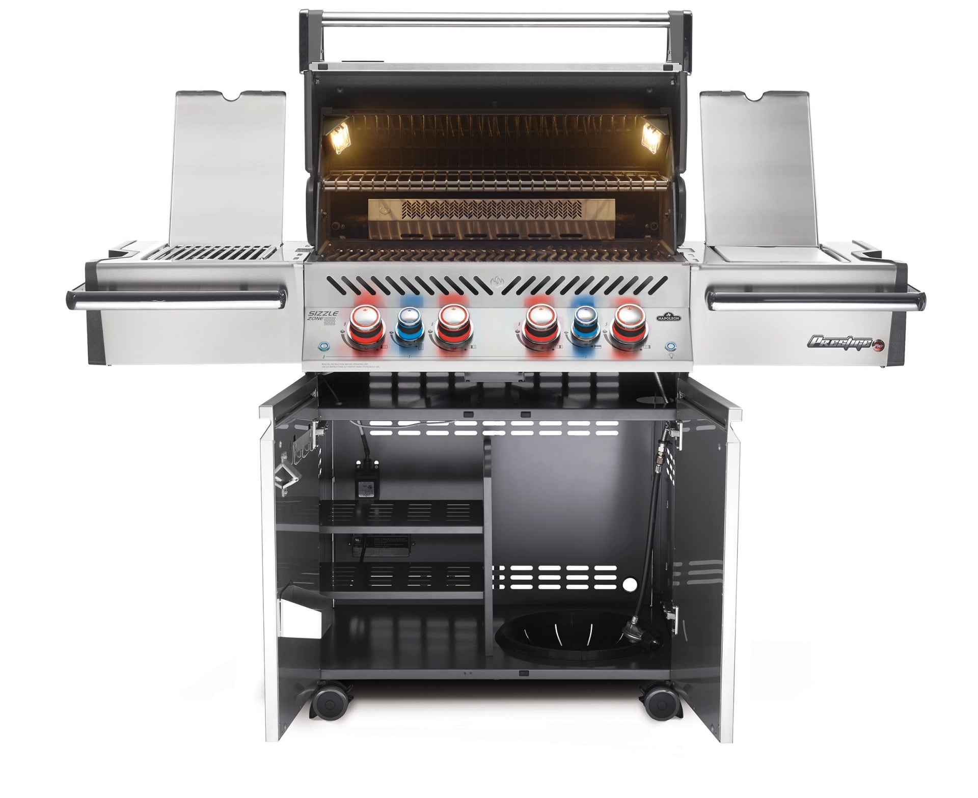 Napoleon Prestige Pro™ 500 in Edelstahl Front offen